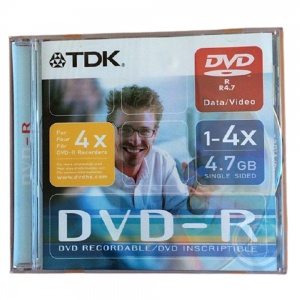TDK DVD-R47EB Recordable DVD