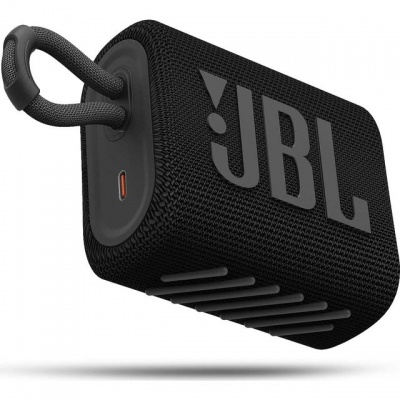 JBL JBLGO3BLK GO 3 Wireless Bluetooth Portable Speaker Black