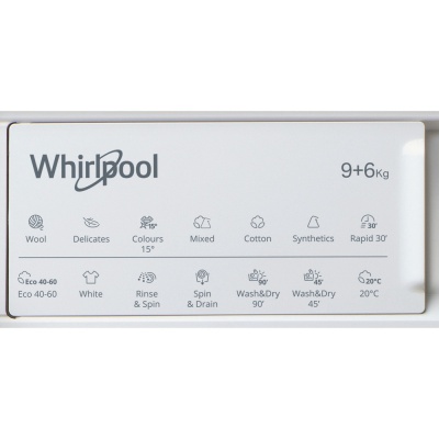 Whirlpool BI WDWG 961484 UK Integrated 9KG 6KG Washer Dryer