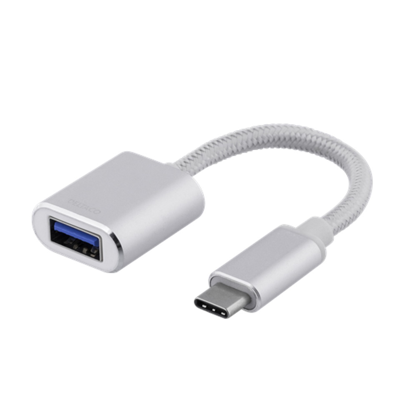 Tolk Få Sydøst Deltaco USBC-1276 USB C to USB A OTG Adaptor