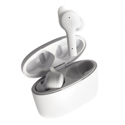 Boompods BPROWT Wireless Bluetooth Ear Pods Headphones White 