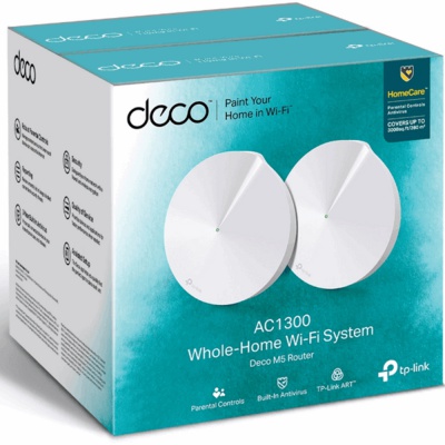 TP Link DecoM5 Kit Whole Home Mesh WiFi System 2 Pack