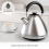 Morphy Richards 100130 1.5L 3000W Venture Pyramid Kettle Stainless Steel