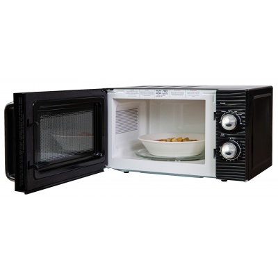 Russell Hobbs RHM1731B 700w Inspire Black Manual Microwave