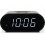 Roberts ORTUSCHARGE FM RDS Bluetooth Wireless Charging Alarm Clock Radio Black