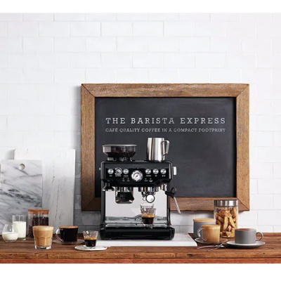 Sage SES875BKS2GUK1 The Barista Express Black Sesame Espresso Coffee Machine