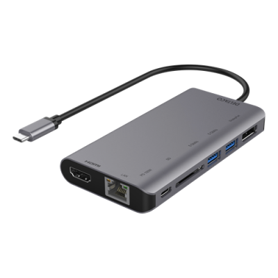 Deltaco Multiport Adapter USBCHDMI19