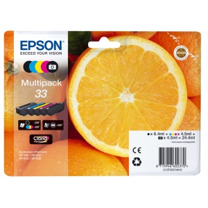 Epson C13T33374011 33 Claria Ink Multipack