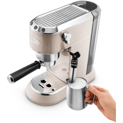 DeLonghi EC785.BG Dedica Espresso Coffee Machine Beige