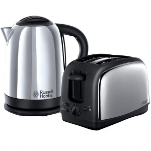 Russell Hobbs 1.7L Lincoln 2 Slice Toaster and Kettle Twin Pack 21830