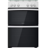 Indesit ID67G0MCW/UK 60cm Double Oven Gas Cooker White
