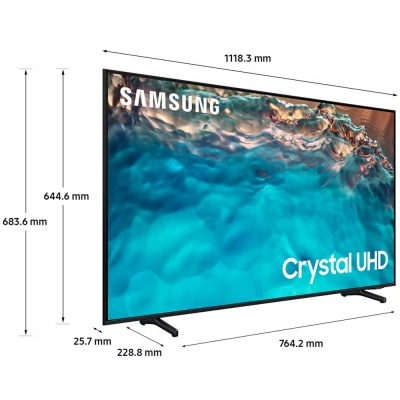 Samsung 50 Inch Crystal UHD 4K Smart TV UE50BU8070U