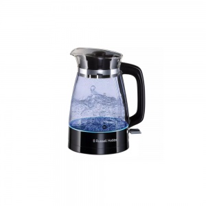 Russell Hobbs 26080 Black Classic Glass Kettle 