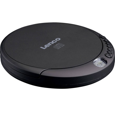 Lenco CD010 Portable CD Player Black