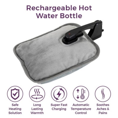 Carmen Rechargeable Hot Water Bottle C85017GRY