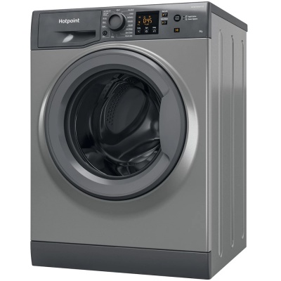 Hotpoint 8kg Washing Machine Graphite NSWM 845C GG UK N