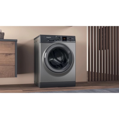 Hotpoint 8kg Washing Machine Graphite NSWM 845C GG UK N