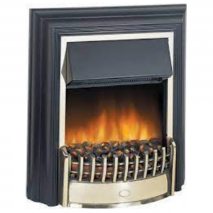 Dimplex Black and Gold Electric Fire CHT20X BR