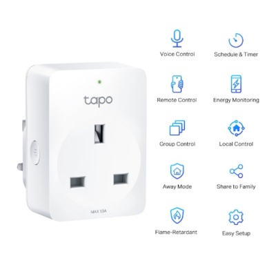 TPlink Smart Plug With Energy Monitor TAPO P110