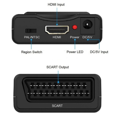 AV Link HDMI to Scart Converter 122.417UK