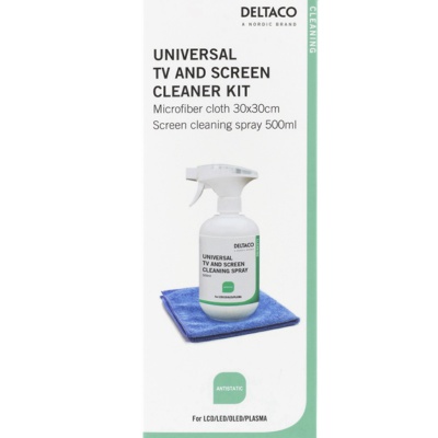Deltaco Screen And Monitor Cleaner CK1025