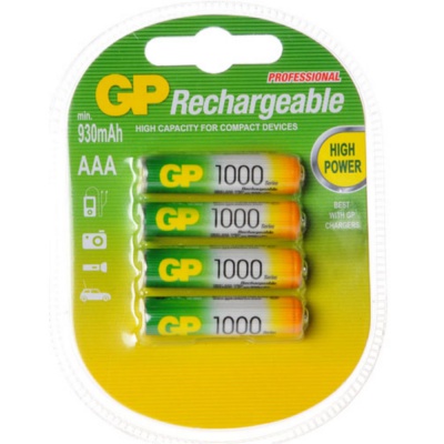 GP ReCyko AAA Rechargeable Batteries 656161