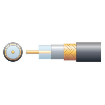 Economy Ohm Air Spaced Braid Coaxial Cable 808.111UK