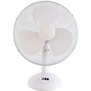 Prem-I-Air 16 Inch White Oscillating Desktop Fan EH1798
