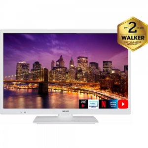 Walker White Smart TV with Satellite Tuner WPS32231HDWH