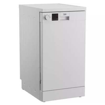 Beko White Slimline Dishwasher DVS04X20W