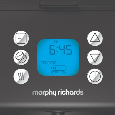 Morphy Richards Pour Over Filter Coffee Maker Black 162008