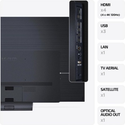 LG 48 inch 4K Smart TV OLED48C34LA