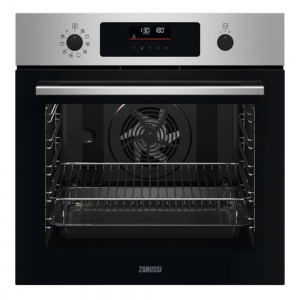 Zanussi Electric Single Oven Stainless Steel ZOPNX6XN