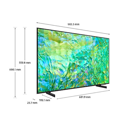 Samsung 43 inch Smart 4K UHD HDR LED TV UE43CU8070UXXU