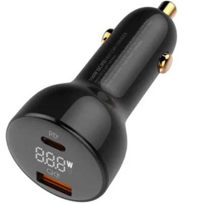 Ldnio 100W Car Charger Dual Port USB and USB-C 600757