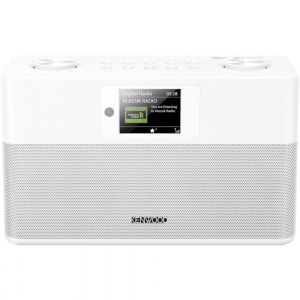 Kenwood White FM Radio with Bluetooth CRST80DABW 
