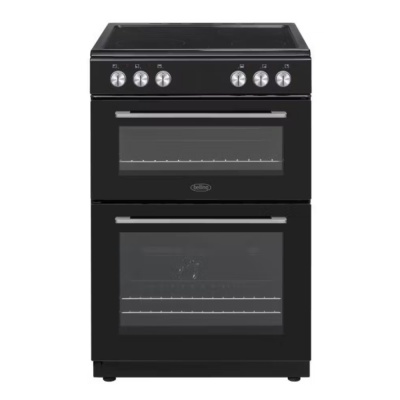 Belling 60cm Double Oven Electric Cooker BFSE61DOBK