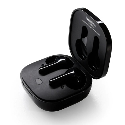 Boompods Bassline Compact Wireless Earbuds Black BCOBLK