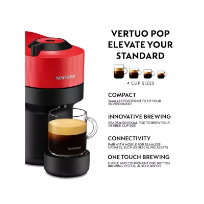 Nespresso by Krups Vertuo Pop Coffee Machine XN920540