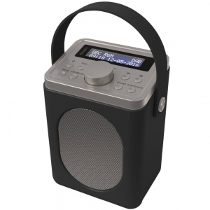 Majority Portable Bluetooth DAB Radio Black 109682