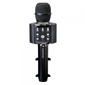 Lenco Black Karaoke Microphone BMC-090BK
