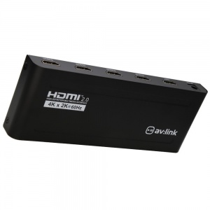 AvLink 4K HDMI 4 Way Splitter 128846UK