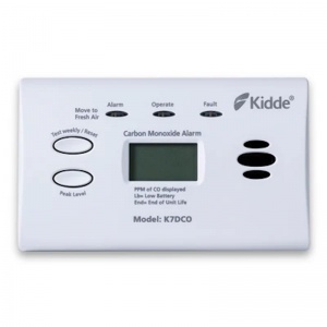 Kidde Battery Powered Carbon Monoxide Alarm K7CO