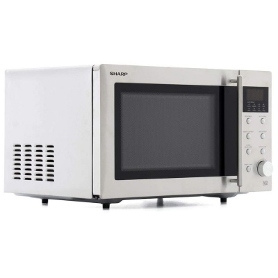 Sharp 23L 800W Compact Microwave Silver R28STM