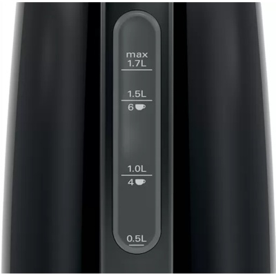Bosch DesignLine 1.7L Black Kettle TWK3P423GB