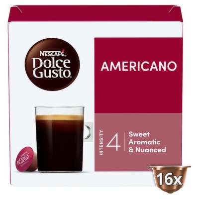 Nescafe Americano Coffee Capsules 16 Pack 439642