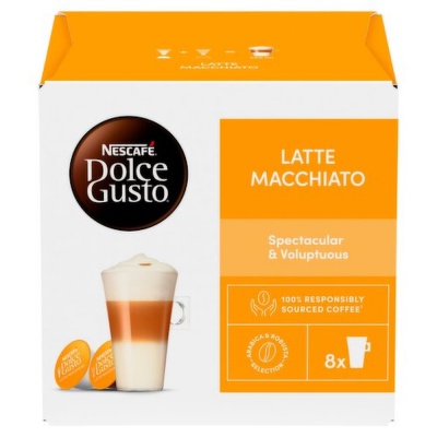 Nescafe Latte Macchiato Coffee Capsules 16 Pack 505641