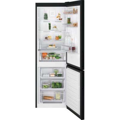 Electrolux Freestanding Fridge Freezer Black LNT6ME33K0