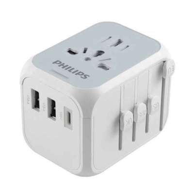 Philips Travel Adapter And Charger SPN3351WK