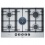Bosch Series 6 Gas hob 75cm Stainless Steel PCQ7A5B90